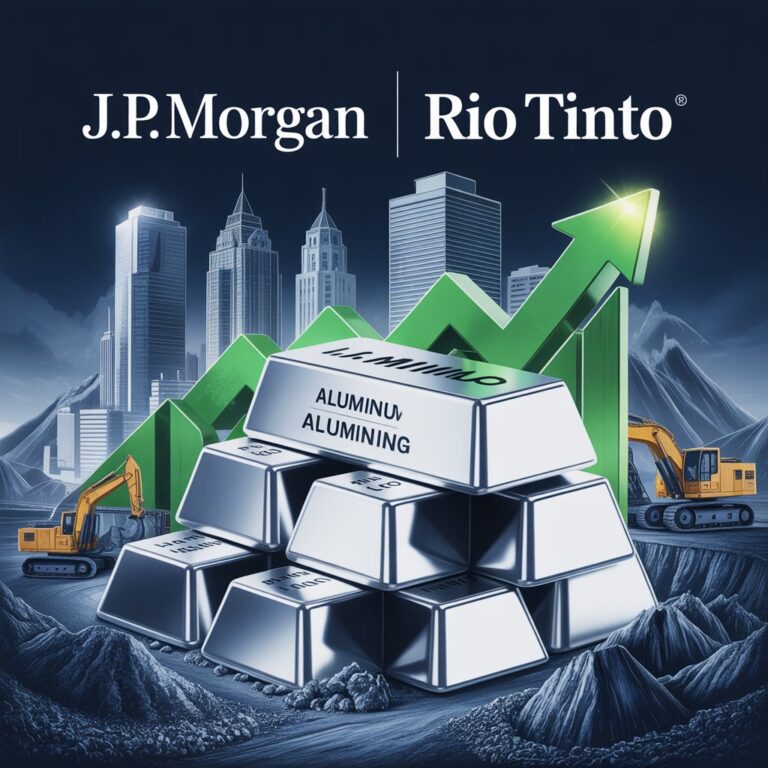 J.P. Morgan робить ставку на Rio Tinto: алюміній у фокусі інвесторів